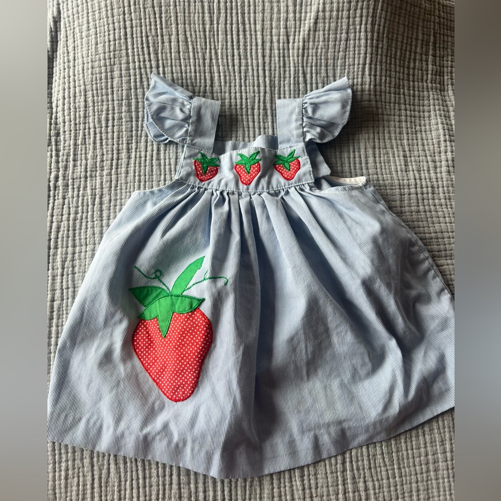 Vintage Strawberry Dress